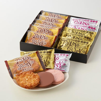 東京ラスクコレクション 20枚入｜個包装・東京土産ギフト・プチギフトに最適