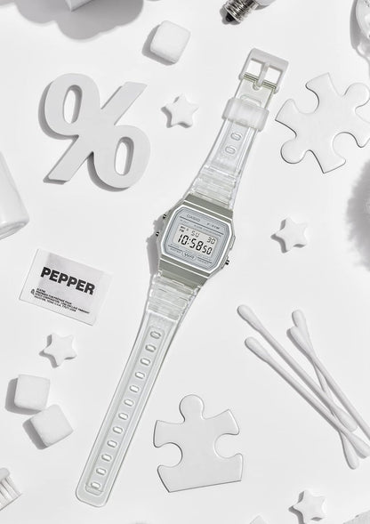 カシオ 腕時計 カシオ コレクション 【国内正規品】F-84W-1QJH メンズ ブラック