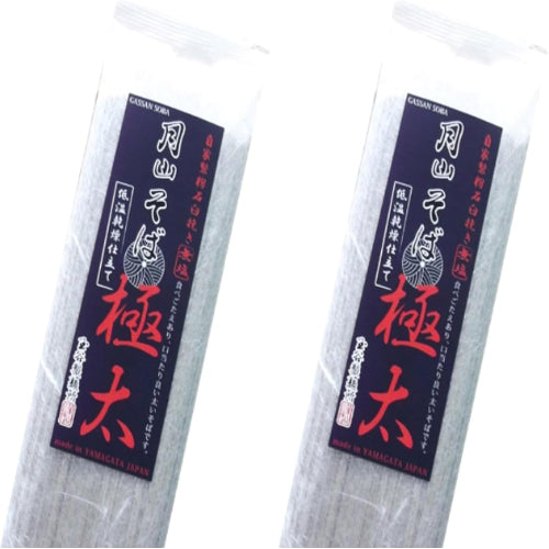 玉谷製麺所 月山そば極太 180g (× 2)