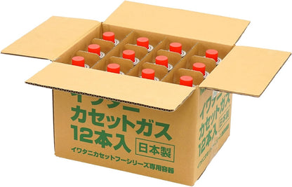 岩谷産業(Iwatani Sangyo)イワタニ カセットガス 専用ボックス入り 12本組 CB-250-OR-12BOX