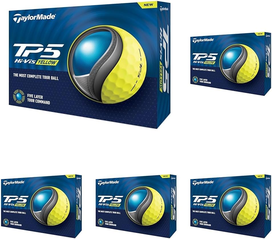 テーラーメイド(TAYLOR MADE) TMJ24 TP5/TP5 pix/TP5x/TP5x pix JPN 12個入り ゴルフボール 2024年モデル