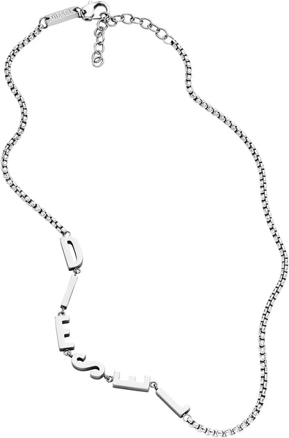 Diesel（ディーゼル）ステンレス製チェーンネックレス メンズ