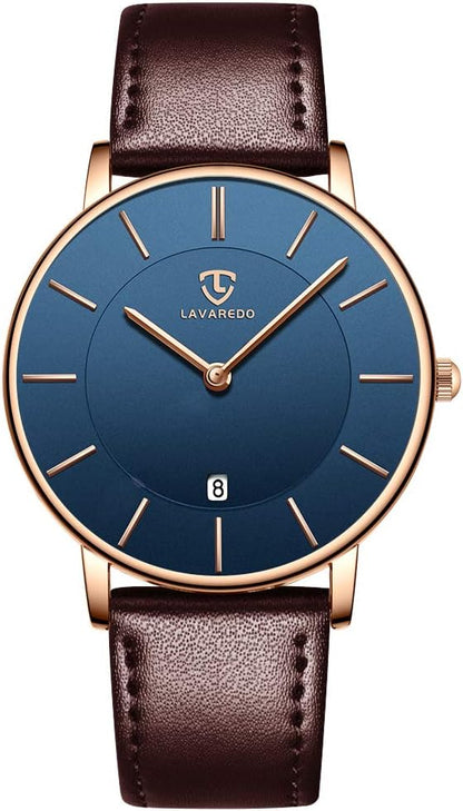 [BEN NEVIS] 腕時計 メンズ シンプル おしゃれ 薄型 カジュアル 日付表示 防水 アナログ クォーツ時計 メッシュ バンド ブラック