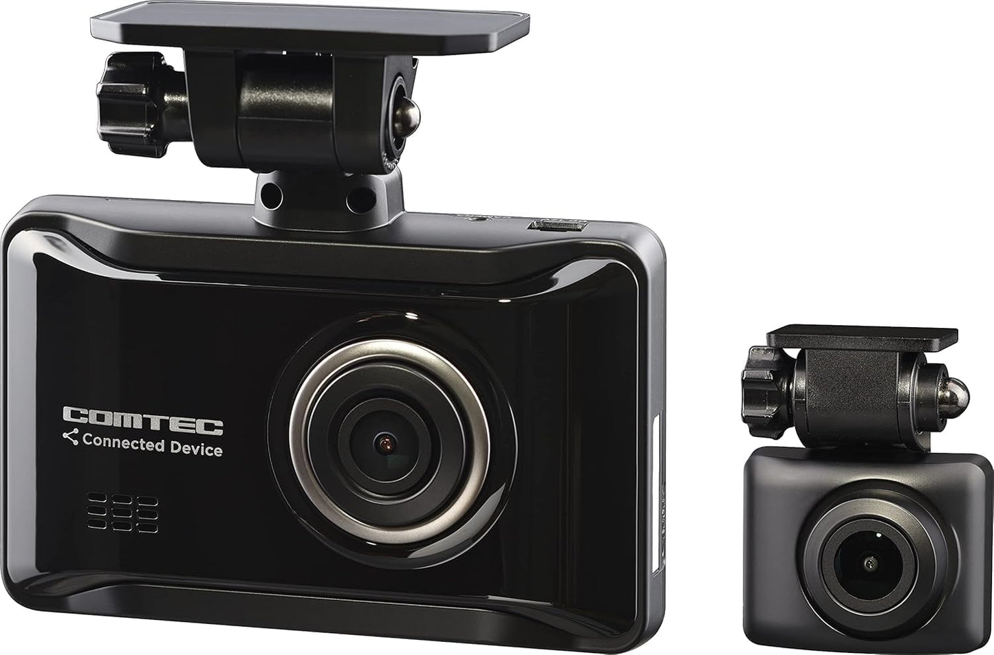 コムテック ドライブレコーダー ZDR055 STARVIS 2搭載で夜間撮影性能向上 前後2カメラ 前後200万画素 FullHD GPS/後続車両接近お知らせ機能/運転支援機能搭載 日本製 3年保証 常時録画 衝撃録画 駐車監視 高速起動 液晶 出張取付サービス対応