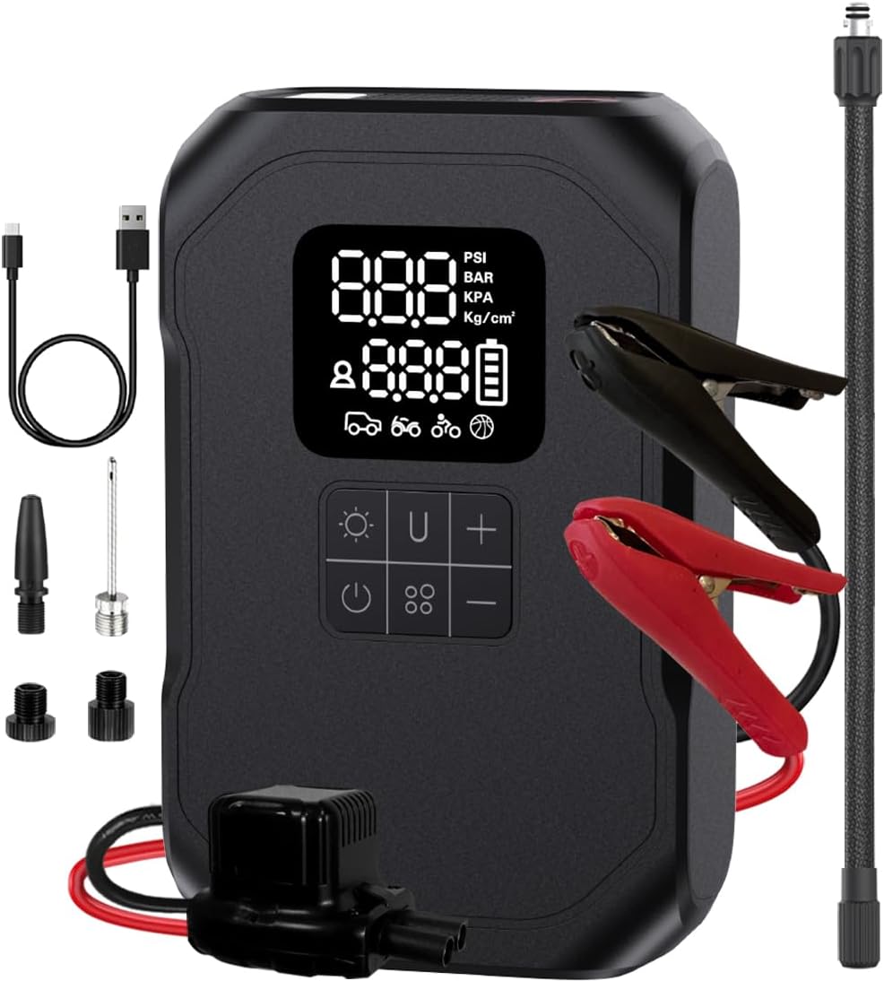 Kaedear(カエディア) バイク ジャンプスターター エンジン始動 12V ジャンピング バッテリー上り 排気量 ～4000cc オートバイ 車 モバイルピット ジャンプスターター KDR-JS1