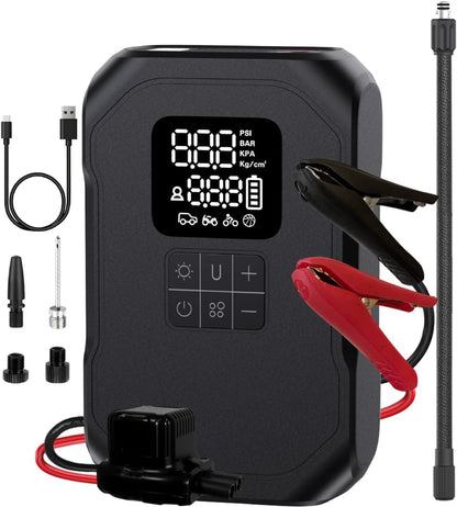 Kaedear(カエディア) バイク ジャンプスターター エンジン始動 12V ジャンピング バッテリー上り 排気量 ～4000cc オートバイ 車 モバイルピット ジャンプスターター KDR-JS1