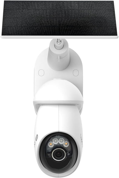 TP-Link Tapo 防犯カメラ ペットカメラ 屋外 ソーラー 監視カメラ みまもりカメラ 見守りカメラ スマホ対応 太陽光 Wi-Fi 4K 8MP 800万画素 パン/チルト 360°AI検知 フルカラー IP65 防水防塵 音声通話 Tapo C660 KIT