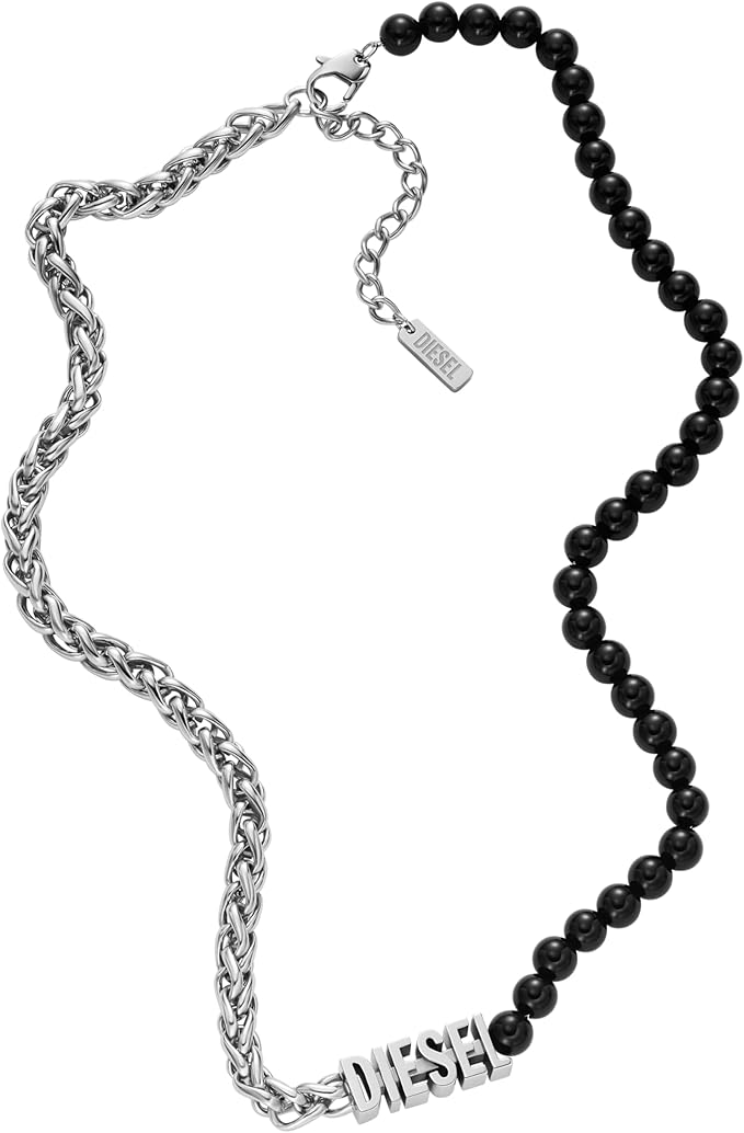 Diesel（ディーゼル）ステンレス製チェーンネックレス メンズ