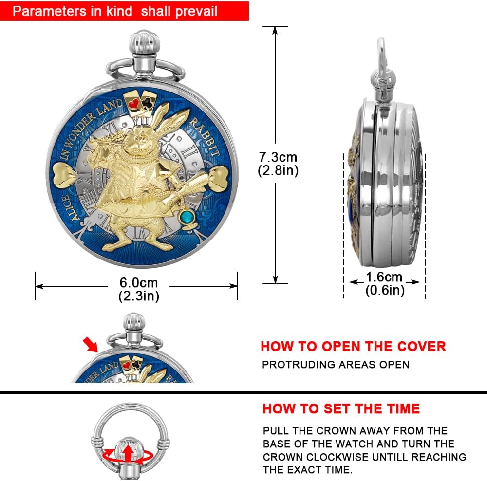 懐中時計 オルゴール 音楽時計チェーン   クリスマス 誕生日 卒業ギフト, ローズゴールドグリーン-01 手回し式