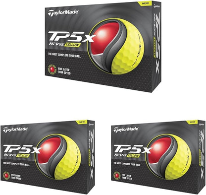 テーラーメイド(TAYLOR MADE) TMJ24 TP5/TP5 pix/TP5x/TP5x pix JPN 12個入り ゴルフボール 2024年モデル
