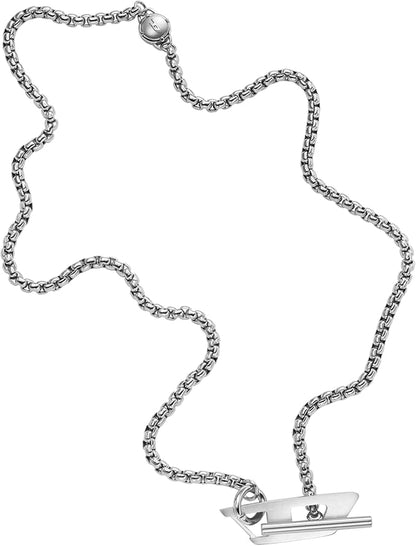 Diesel（ディーゼル）ステンレス製チェーンネックレス メンズ