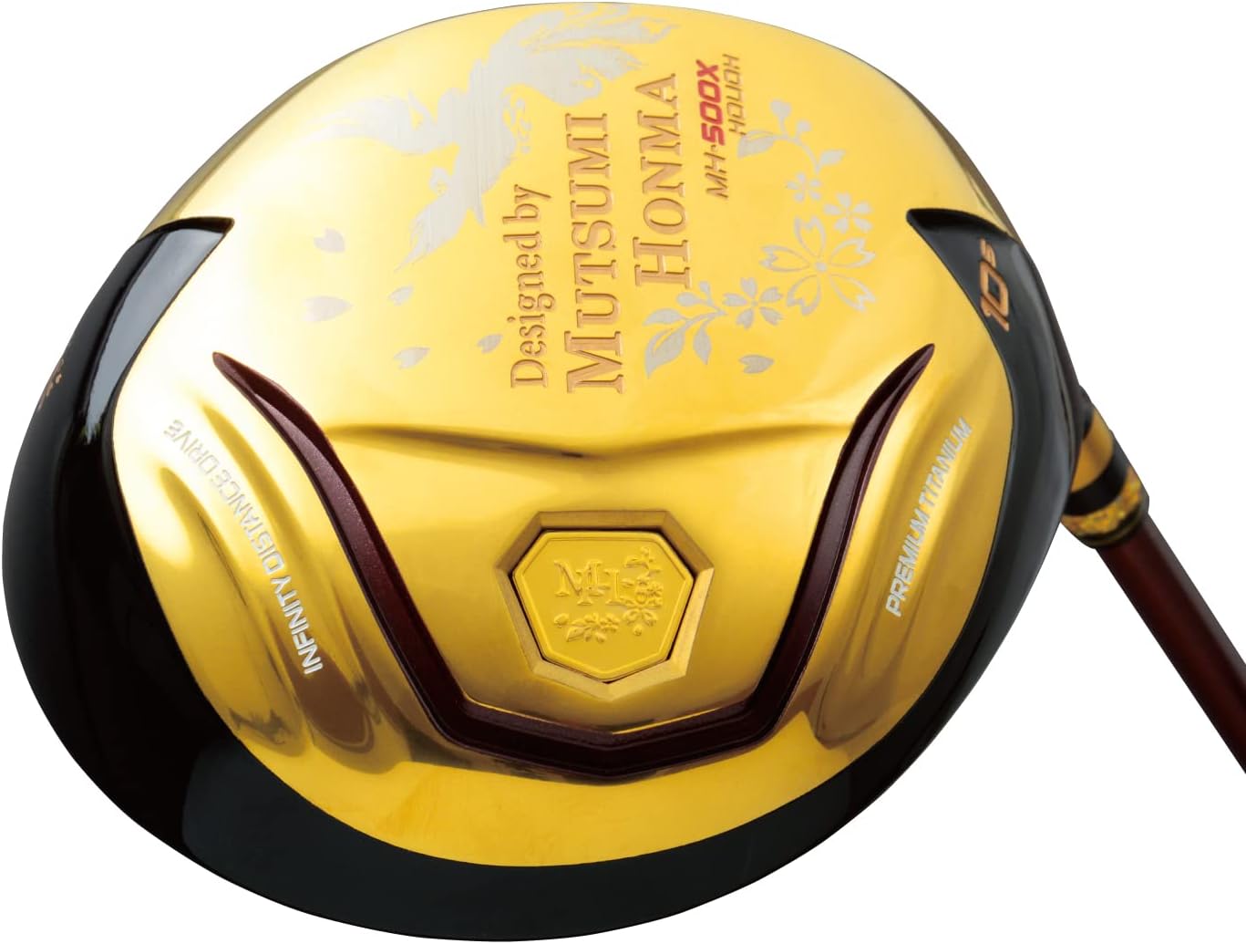 ムツミホンマ (Mutsumi Honma) MH500X 鳳凰チタンドライバー