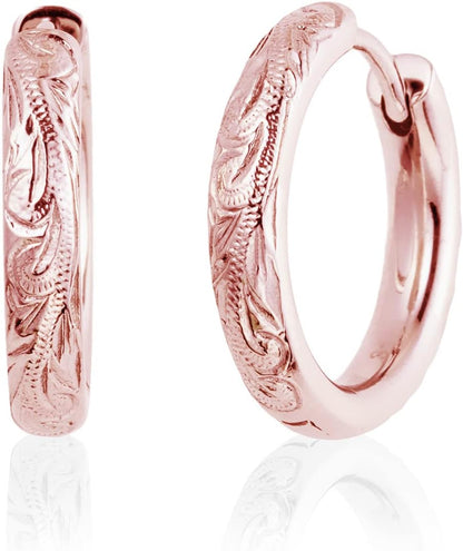 [Puente] フープピアス ハワイアンジュエリー メンズ レディース つけっぱなし 錆びない ピアス リングピアス リング フープ サージカルステンレス ステンレス 金属アレルギー対応