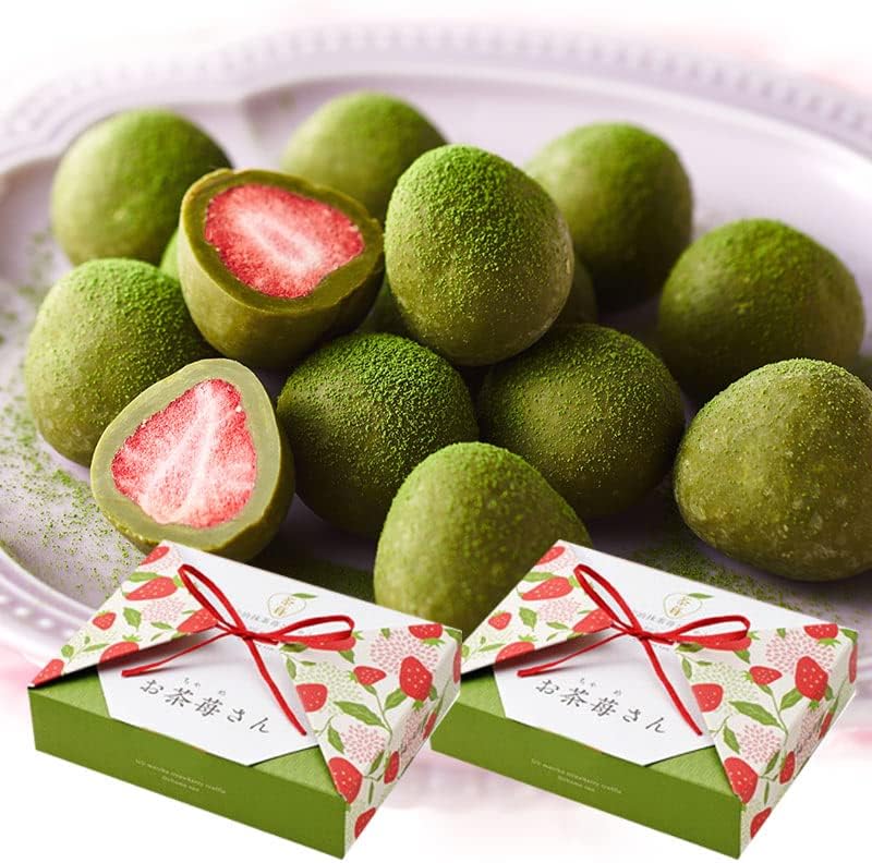 伊藤久右衛門 抹茶いちごチョコレートトリュフ お茶苺さん｜3箱セット・ギフト・プレゼント用