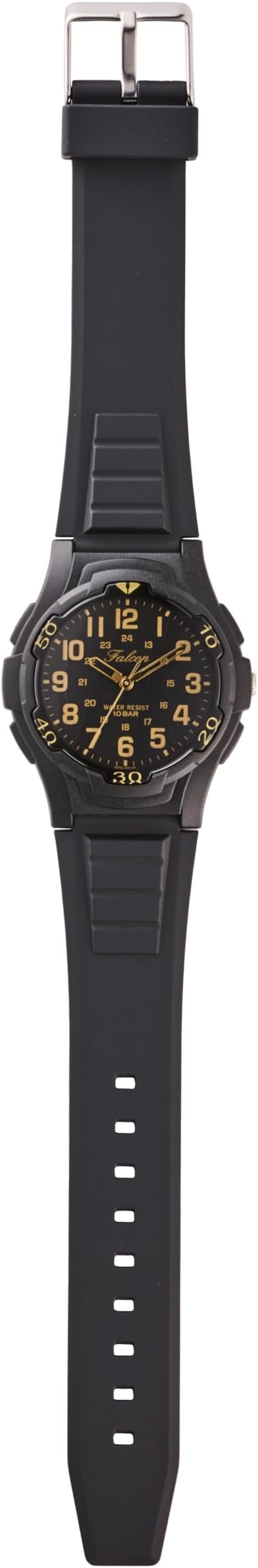 [シチズン Q&Q] 腕時計 アナログ 10気圧防水 ウレタンベルト VP84-854 メンズ ブラック