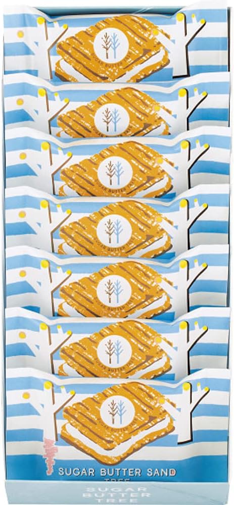 シュガーバターの木 詰合せ お菓子 人気商品 ラッピング済 (7個入)