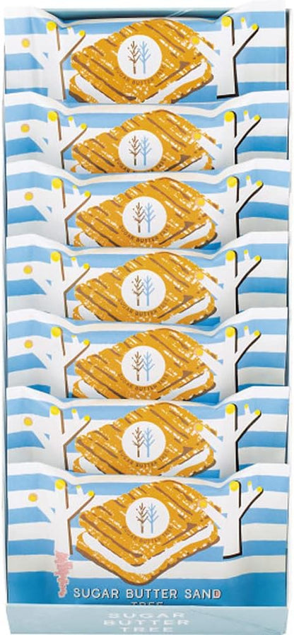 シュガーバターの木 詰合せ お菓子 人気商品 ラッピング済 (7個入)