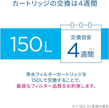 ブリタ カートリッジ 浄水器 ポット型 交換用 4個入 PFOS/PFOA除去試験済 マクストラプロ カートリッジ ピュアパフォーマンス ポリプロピレン ポリエチレンテレフタレート 【日本正規品】 ホワイト