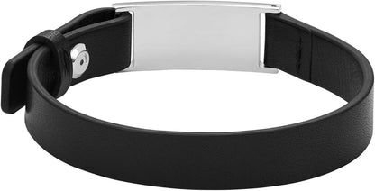 Diesel オールジェンダー ステンレススチールブレスレット, One Size, 金属, 宝石なし