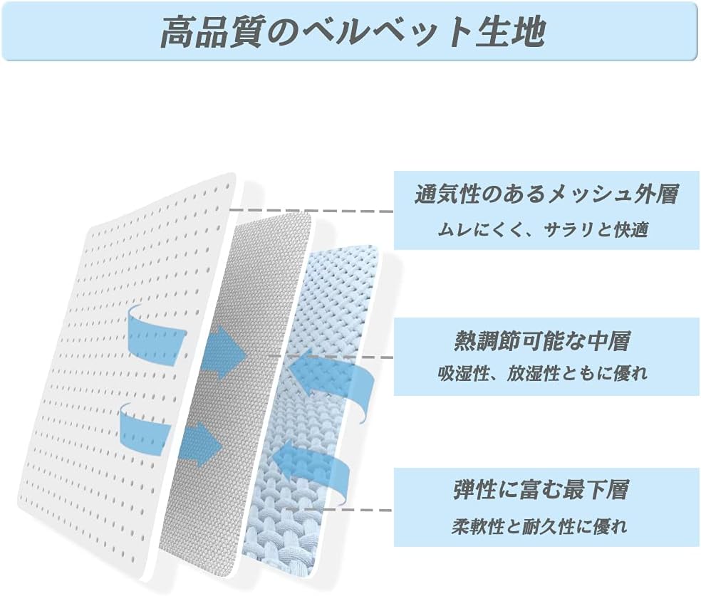 Awesling U字型抱き枕 全身枕 授乳クッション グレー