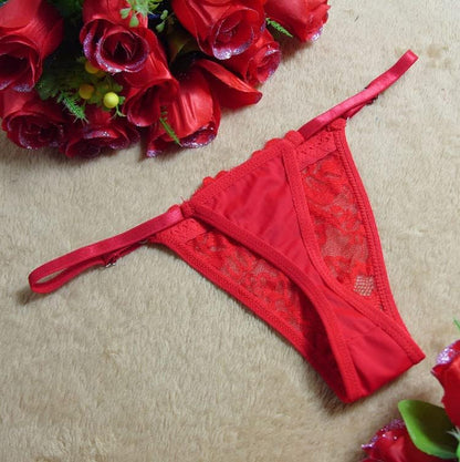 フラワーライフ セクシーショーツ Tバック 紐パン セクシー ランジェリー レース