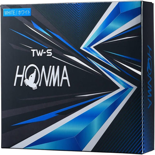 ホンマ ゴルフ ボール TW-X TW-S 2021 1ダース 12球入り ホワイト イエロー 3ピース ツアー系 スピン 飛距離 TOUR WORLD 本間 HONMA/TW-S_2021/ホワイト