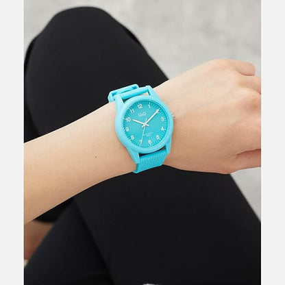 [シチズン Q&Q] 腕時計 アナログ 防水 ウレタンベルト VS40-002 メンズ ブラック