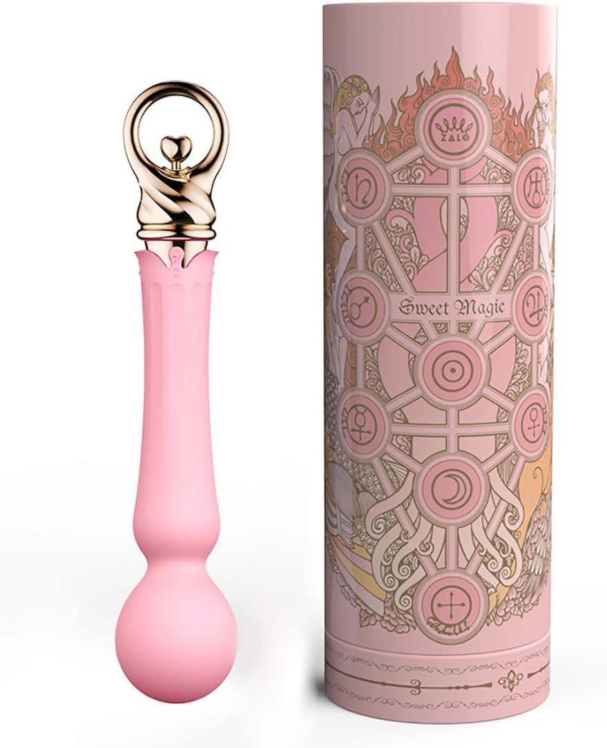 ZALO Confidence コンフィデンス 充電バイブレーター Gスポット責め クリ責め ヒート機能 静音 防水【女性用】人気 (ピンク)