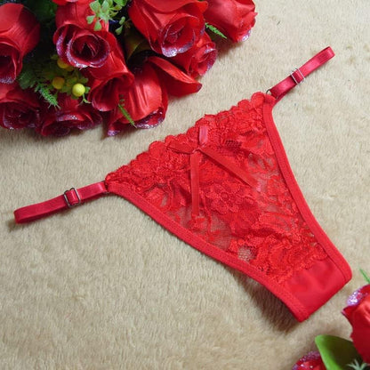 フラワーライフ セクシーショーツ Tバック 紐パン セクシー ランジェリー レース