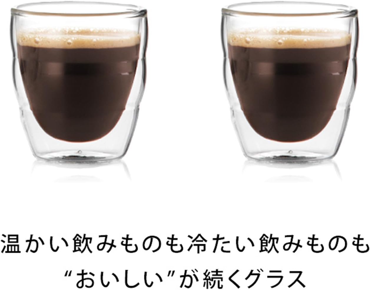 BODUM ボダム ダブルウォールグラス 350ml（2個セット）