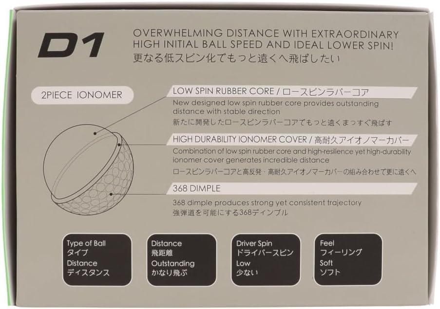 2022年D1ボール BT2201 ホワイト