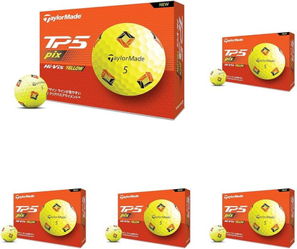 テーラーメイド(TAYLOR MADE) TMJ24 TP5/TP5 pix/TP5x/TP5x pix JPN 12個入り ゴルフボール 2024年モデル