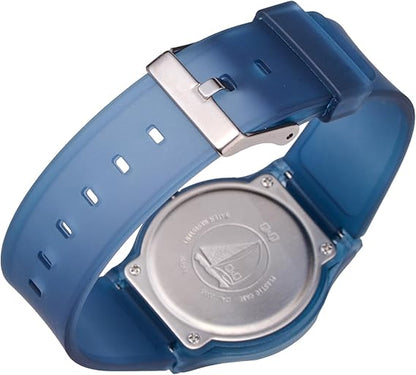 [シチズン Q&Q] 腕時計 アナログ 10気圧防水 ウレタンベルト VP46-859 メンズ ブラック ブルー