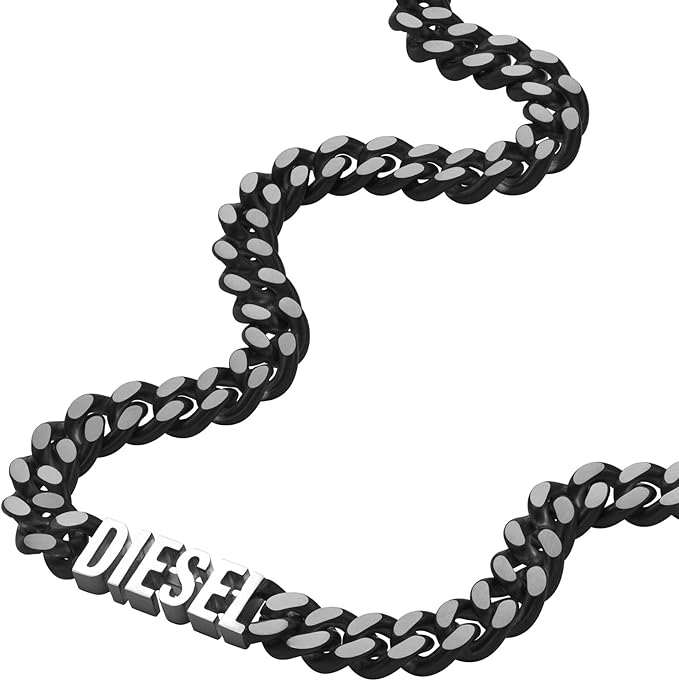 Diesel（ディーゼル）ステンレス製チェーンネックレス メンズ
