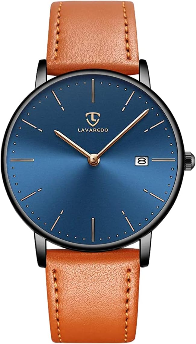 [BEN NEVIS] 腕時計 メンズ シンプル おしゃれ 薄型 カジュアル 日付表示 防水 アナログ クォーツ時計 メッシュ バンド ブラック