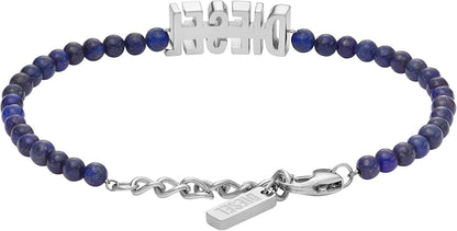 Diesel オールジェンダー ステンレススチールブレスレット, One Size, 金属, 宝石なし