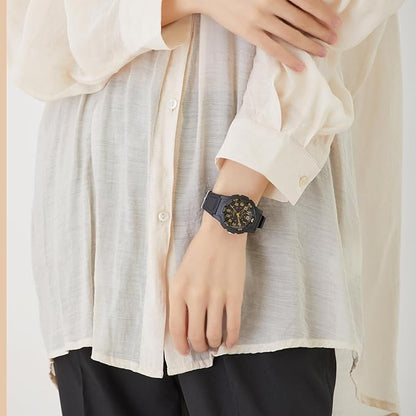 [シチズン Q&Q] 腕時計 アナログ 10気圧防水 ウレタンベルト VP84-854 メンズ ブラック