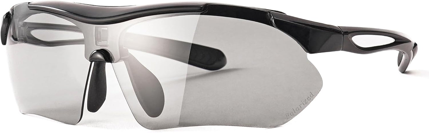 エーフィットスポーツサングラス 超軽量モデル アジアンフィット UVカット ケースセット AF-7001