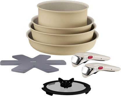 ティファール 取っ手のとれる 鍋 フライパンセット 3点セット ガス火専用 PFOAなどの有害物質不使用 「インジニオ･ネオ ファミリーセット3」 こびりつきにくさ長持ち ブラック L16390