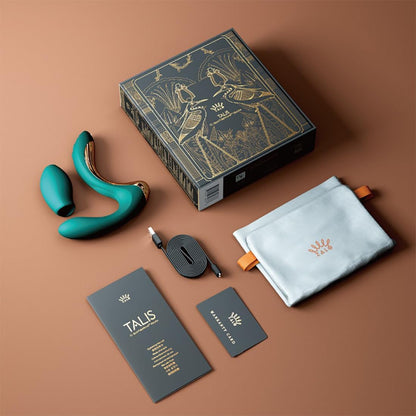 ZALO Talis タリス 黄金の指マン再現 30°Gスポット刺激 強力吸引バイブ パワフル振動 コードレス USB充電 防水【日本正規代理店】女性用 プレゼント (パープル)