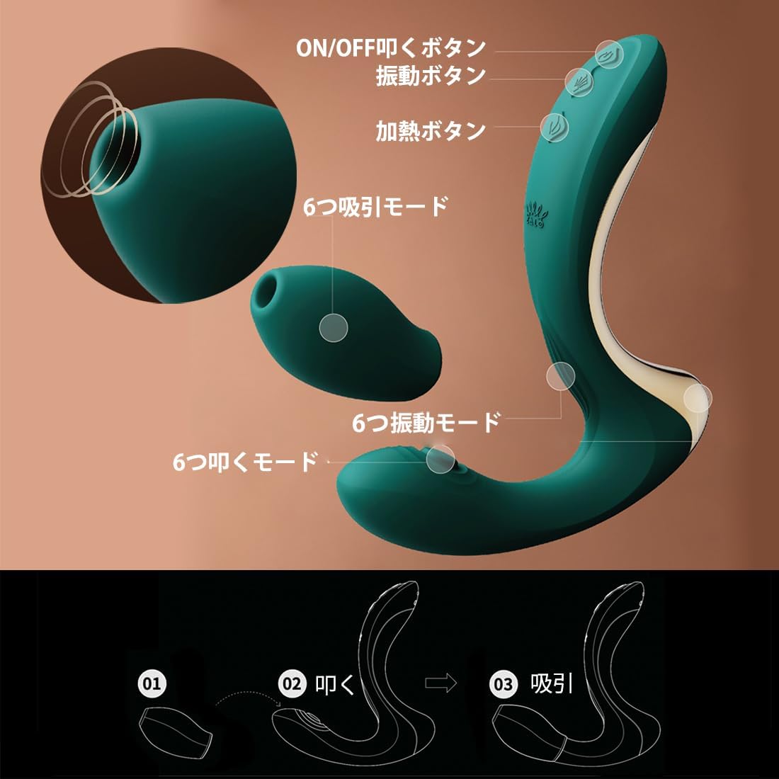 ZALO Talis タリス 黄金の指マン再現 30°Gスポット刺激 強力吸引バイブ パワフル振動 コードレス USB充電 防水【日本正規代理店】女性用 プレゼント (パープル)