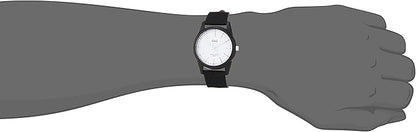 [シチズン Q&Q] 腕時計 アナログ 防水 ウレタンベルト VS40-002 メンズ ブラック