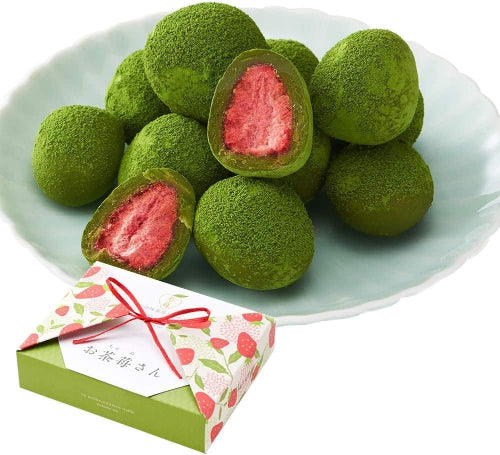伊藤久右衛門 抹茶いちごチョコレートトリュフ お茶苺さん｜3箱セット・ギフト・プレゼント用