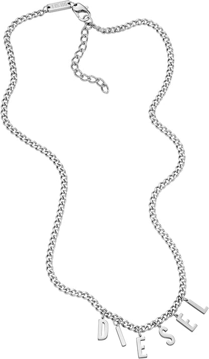 Diesel（ディーゼル）ステンレス製チェーンネックレス メンズ