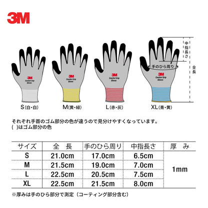 スリーエム  コンフォートグリップ グローブ グリーン Mサイズ GLOVE-GRE-M (× 2)