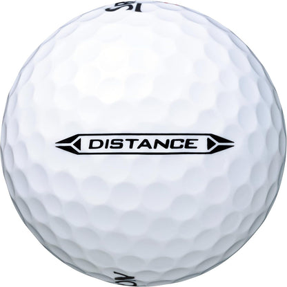 DUNLOP(ダンロップ) ゴルフボール SRIXON DISTANCE9 2022年モデル 1ダース(12個入り) ホワイト/パッションイエロー