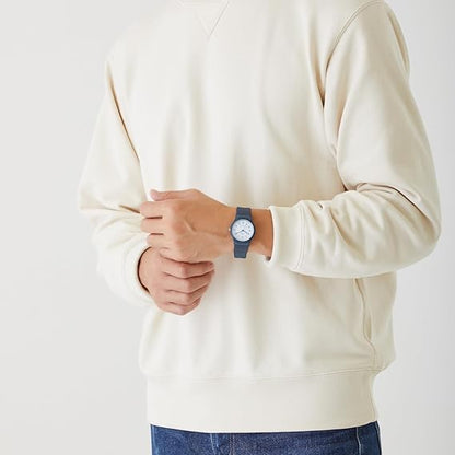 [シチズン Q&Q] 腕時計 アナログ 10気圧防水 ウレタンベルト VP46-859 メンズ ブラック ブルー