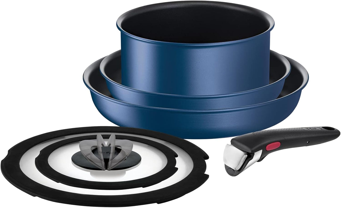 ティファール 取っ手のとれる 鍋 フライパンセット 3点セット ガス火専用 PFOAなどの有害物質不使用 「インジニオ･ネオ ファミリーセット3」 こびりつきにくさ長持ち ブラック L16390
