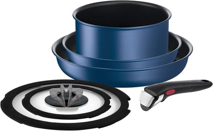 ティファール 取っ手のとれる 鍋 フライパンセット 3点セット ガス火専用 PFOAなどの有害物質不使用 「インジニオ･ネオ ファミリーセット3」 こびりつきにくさ長持ち ブラック L16390