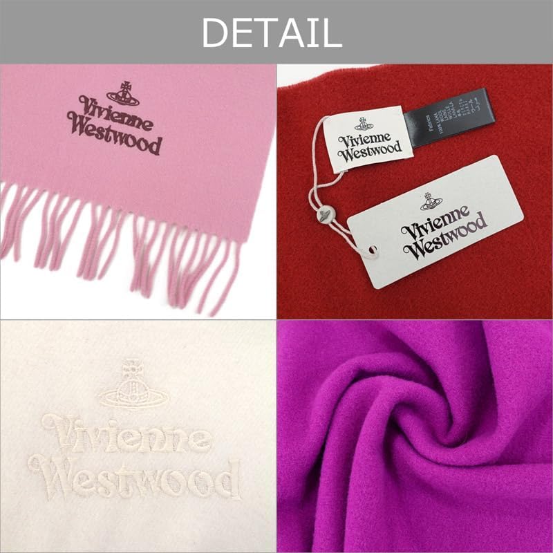 ヴィヴィアンウエストウッド マフラー【手提げ袋付き・リボンラッピング済み・ケース】 81030007 16カラー